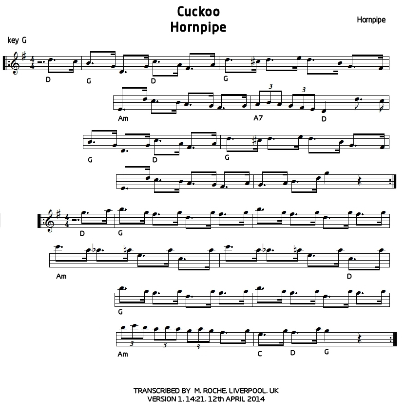 cuckoo-hornpipe-notation